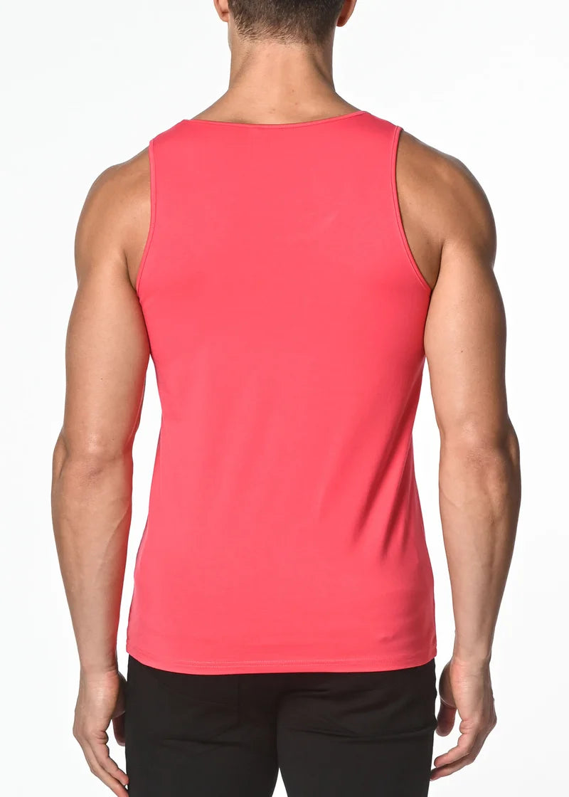 SOLID STRETCH JERSEY TANK