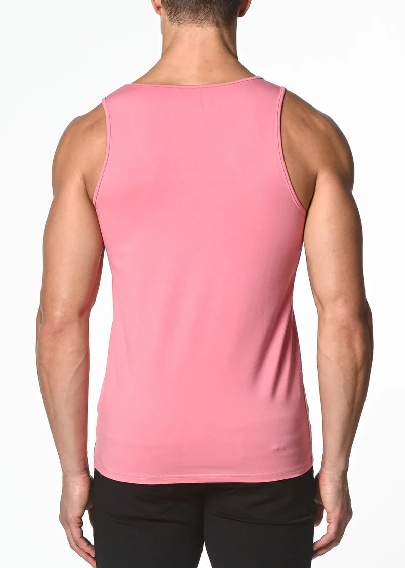 SOLID STRETCH JERSEY TANK