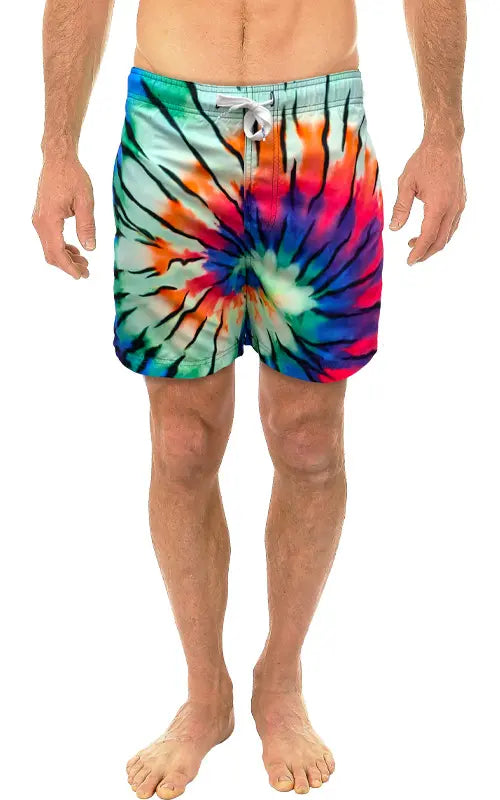 TIE DYE SWIM SHORT