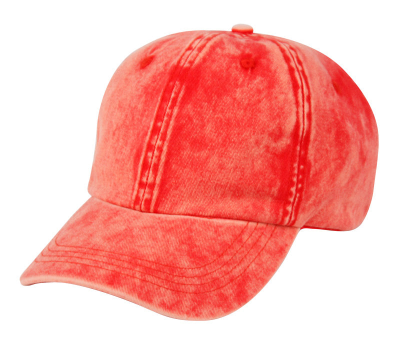 VINTAGE WASHED COTTON CAP (Available in 2 Colors)
