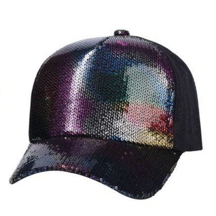 SEQUIN BASEBALL CAP