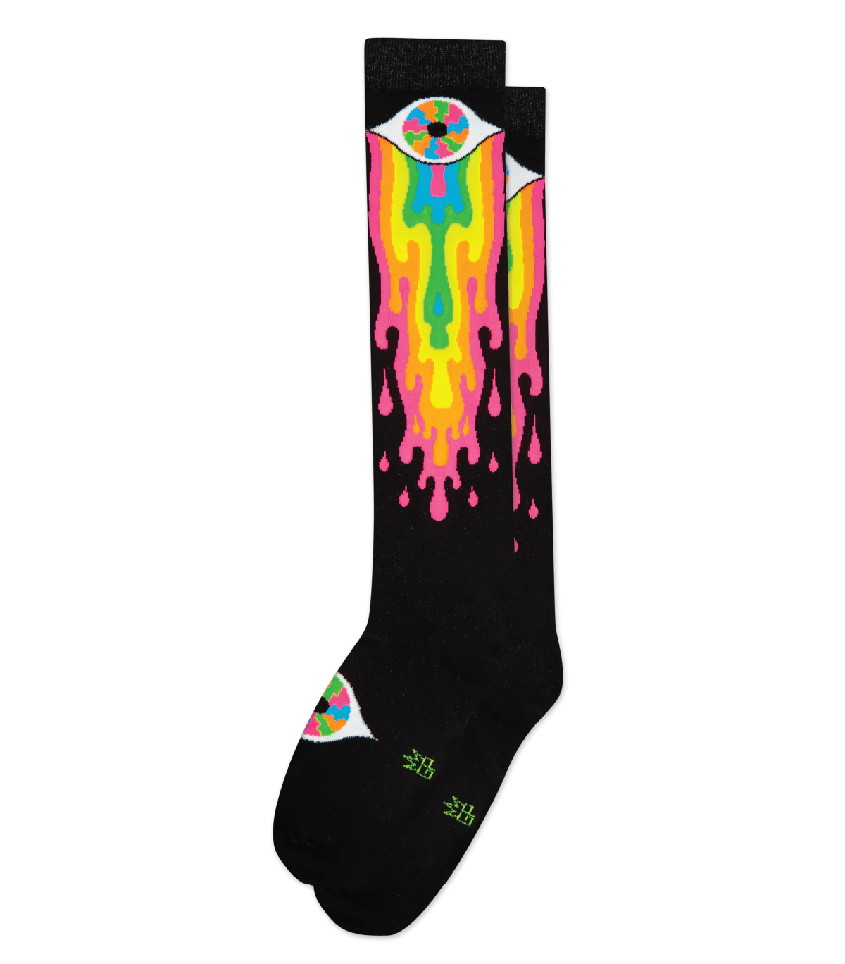 PSYCHEDELIC EYE KNEE HIGH SOCKS