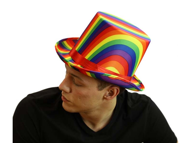RAINBOW TOP HAT