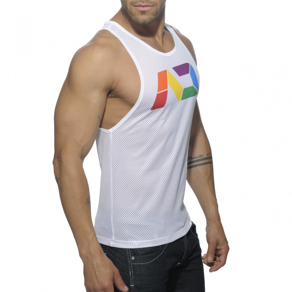 AD RAINBOW MESH TANK