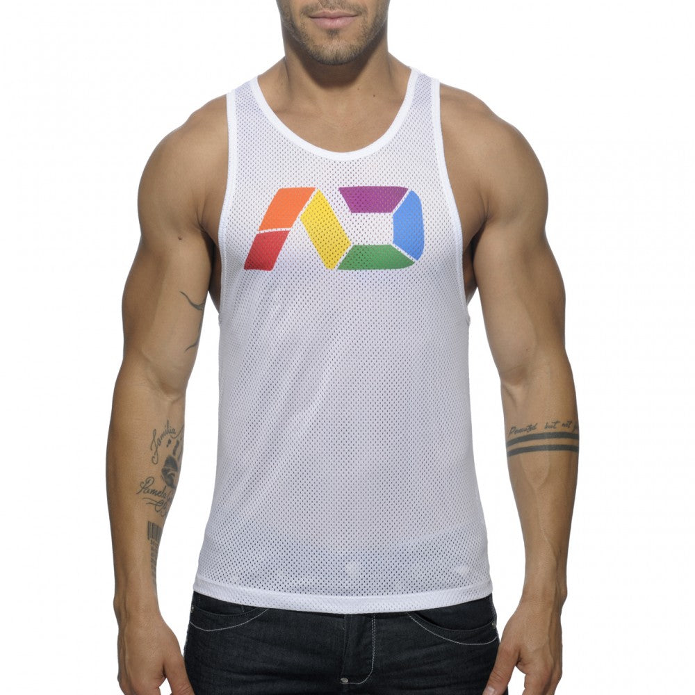 AD RAINBOW MESH TANK