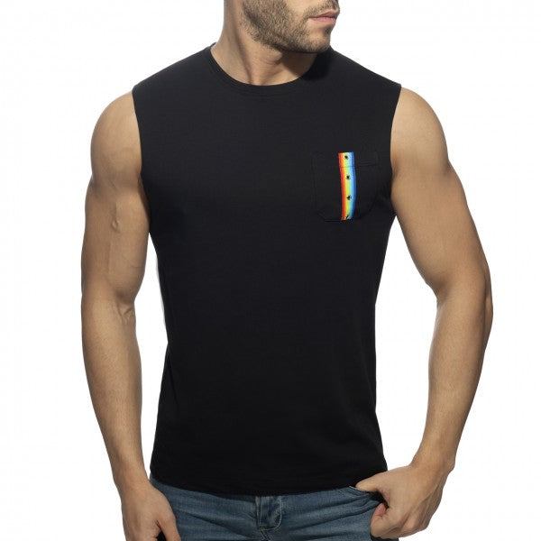 RAINBOW TAPE TANK TOP