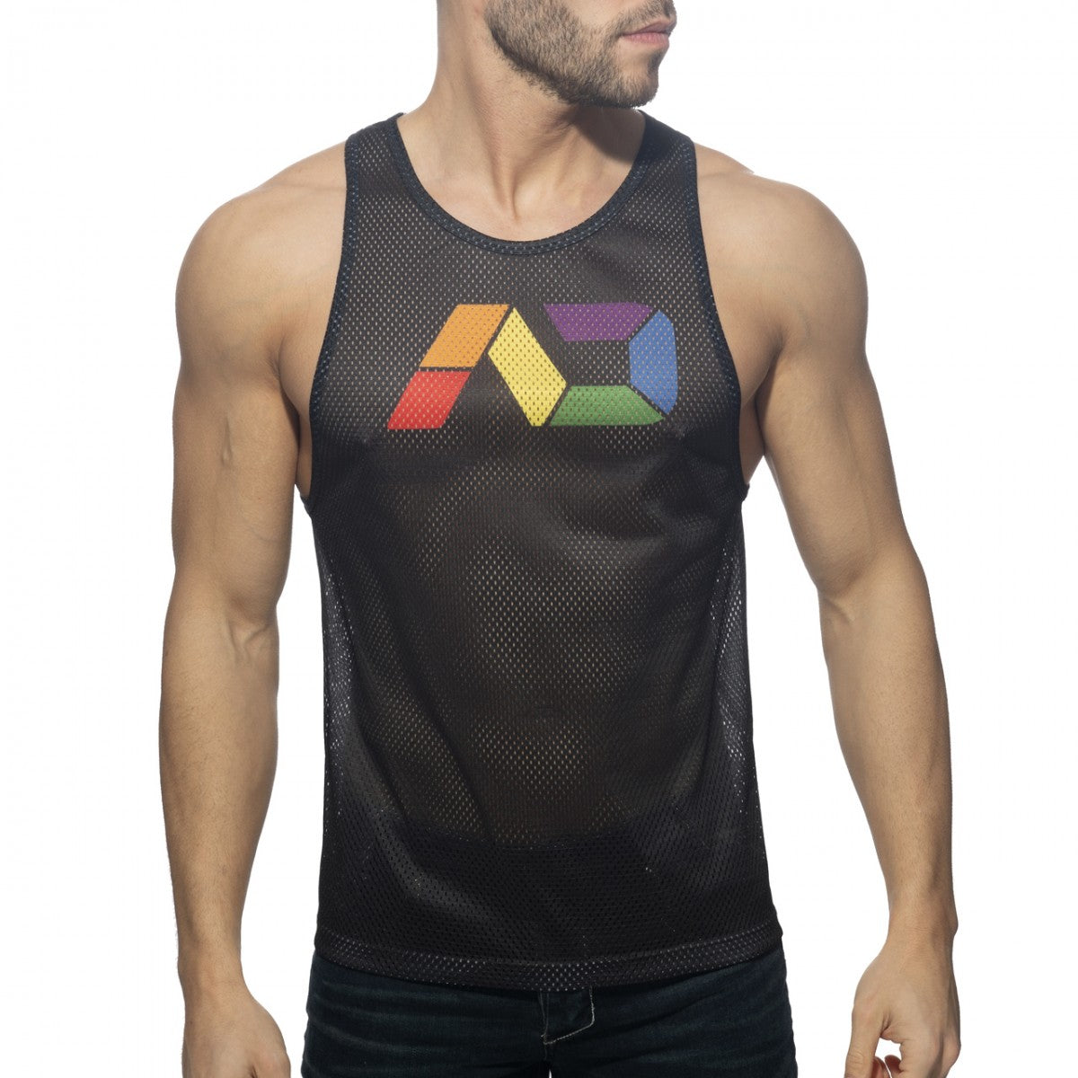 AD RAINBOW MESH TANK
