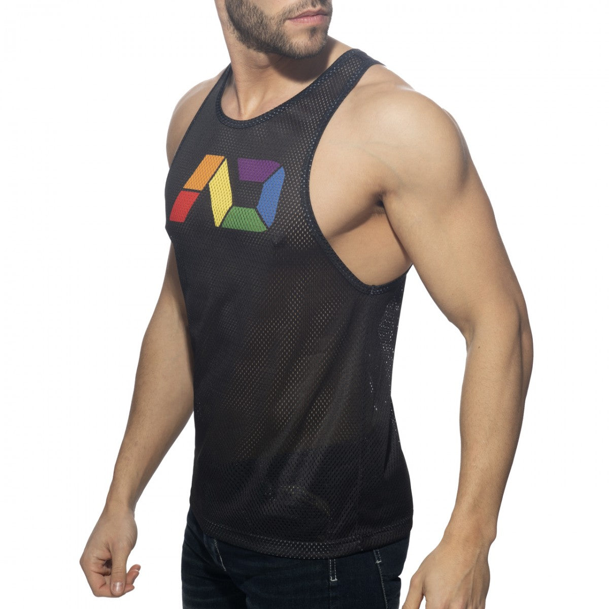 AD RAINBOW MESH TANK