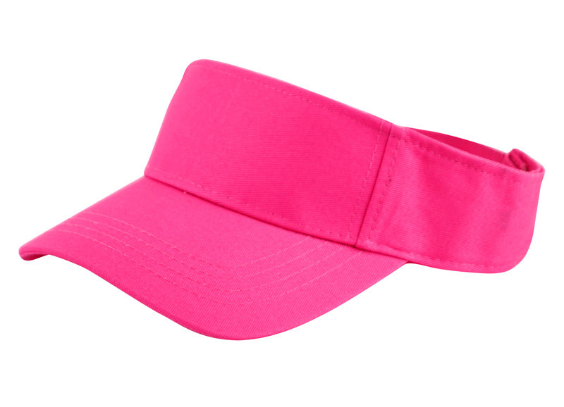 COTTON SOLID COLOR VISOR
