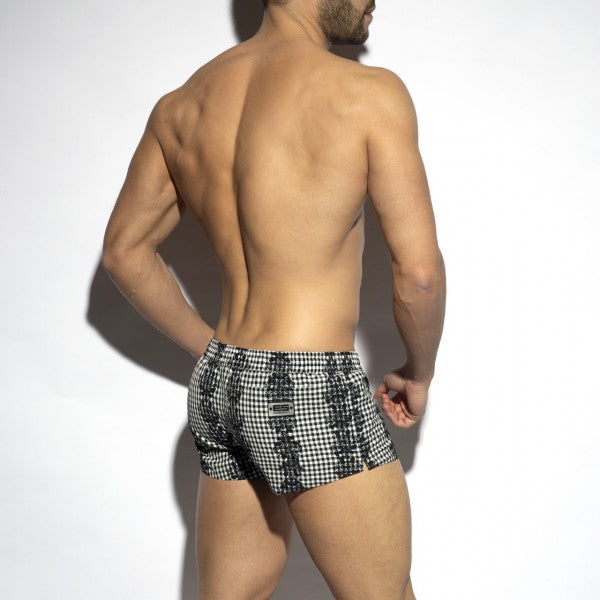BAROQUE SQUARED SWIM SHORTS