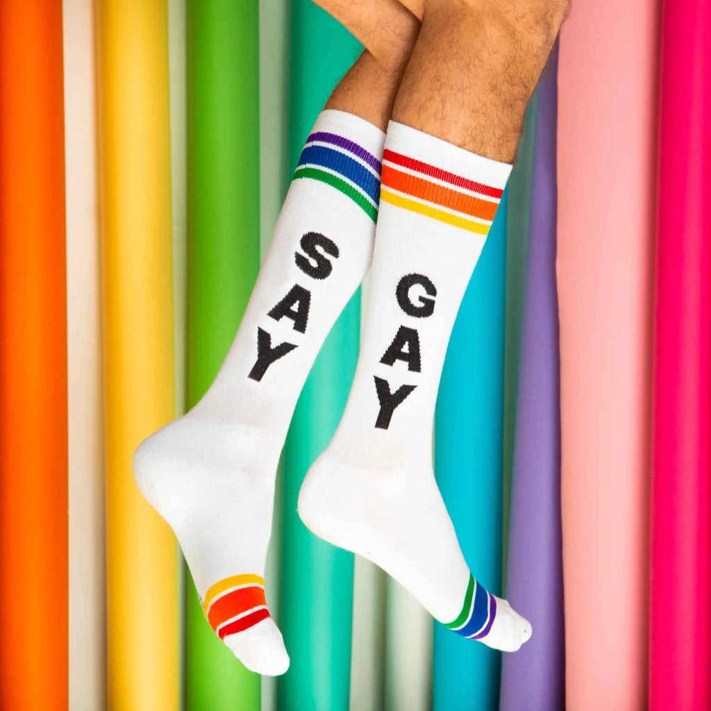 SAY GAY KNEE HIGH SOCKS