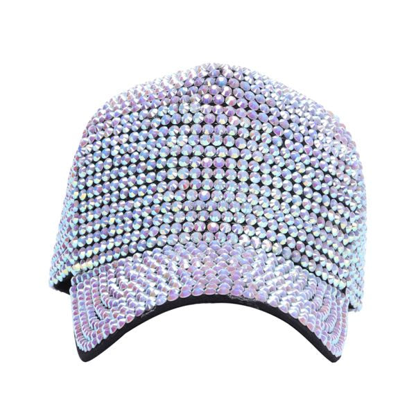 FULL RHINESTONE BASEBALL CAP