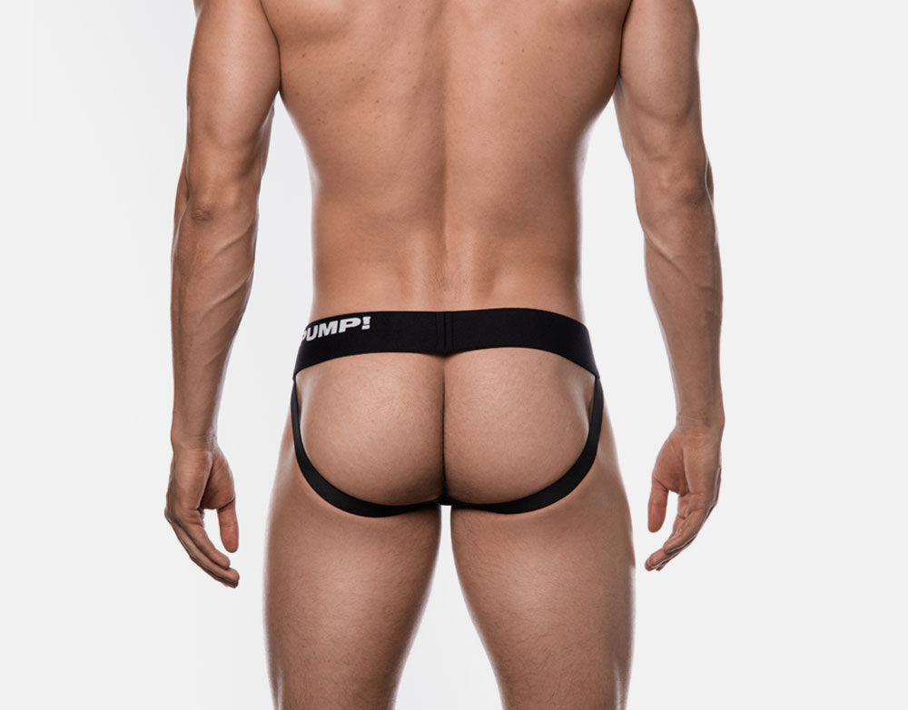 PUMP! BLACK JOCKSTRAP