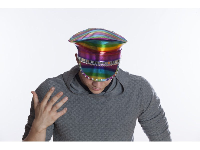 RAINBOW FESTIVAL HAT