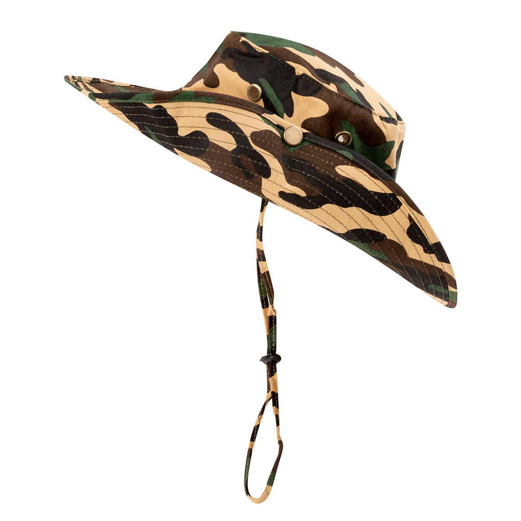 WIDE BRIM CAMO BOONIE