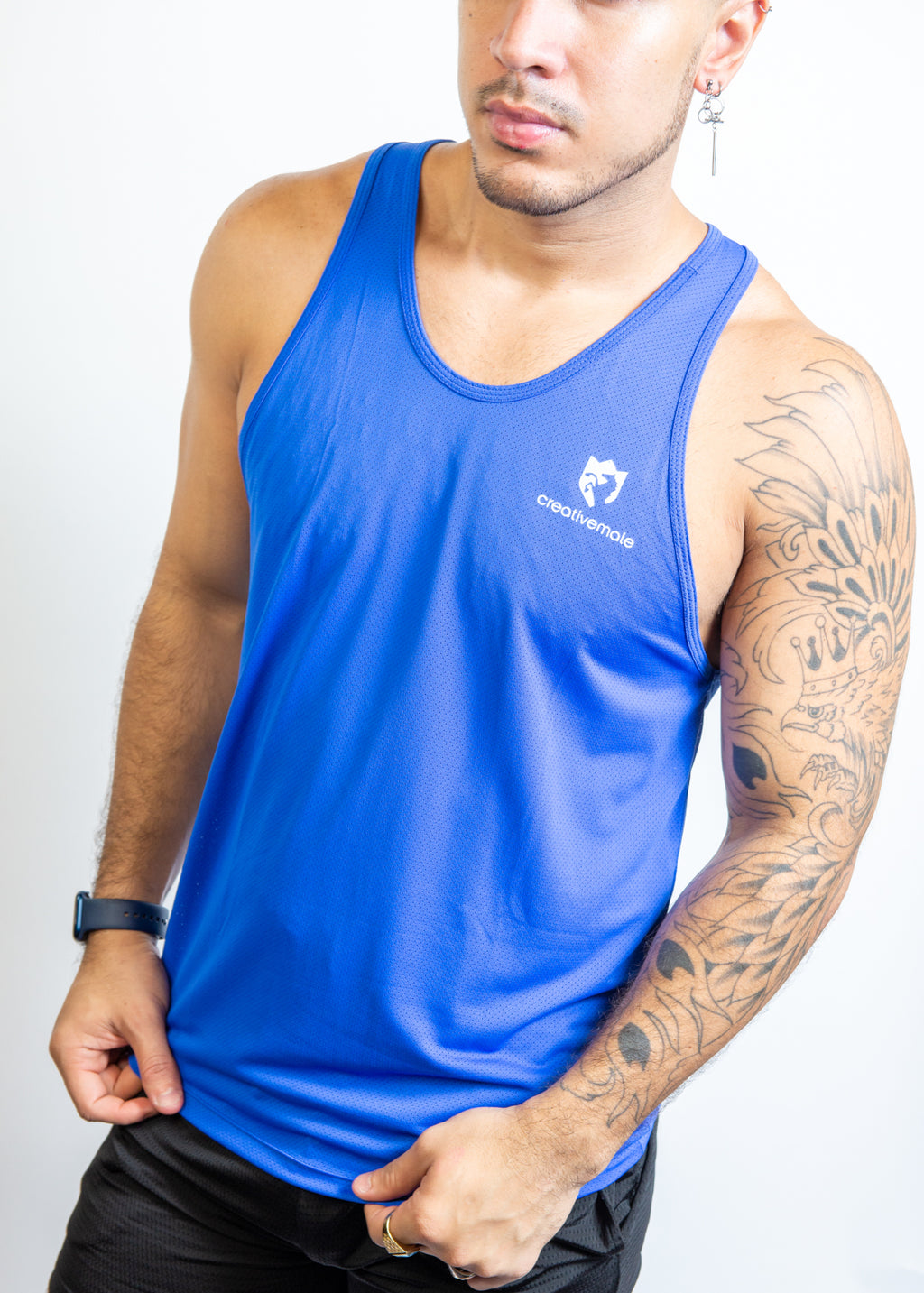 CREATIVE MALE GYM TANK - 3 Colors to Choose